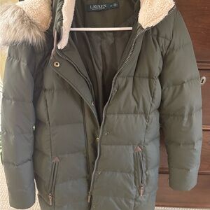 Polo by Ralph Lauren Olive Puffer Jacket